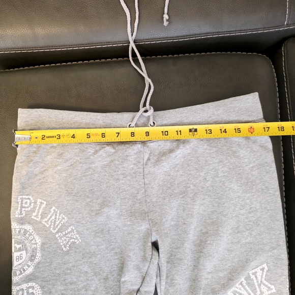 Victoria's Secret PINK Grey White Bling Fashion Show Collection Tracksuit M - Picture 11 of 13